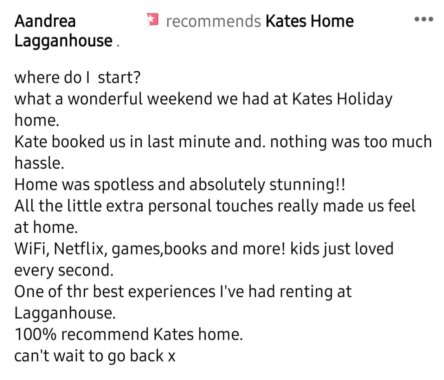 Kates Home Lagganhouse Woodland Way 19 Ballantrae المظهر الخارجي الصورة